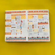 Flower Shop | True Passion | Hobonichi Cousin Weekly Kit - hcwk026