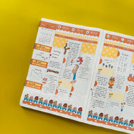 Flower Shop | True Passion | Hobonichi Cousin Weekly Kit - hcwk026