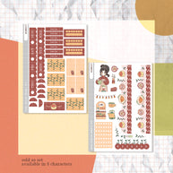 Coffee Shop | True Passion | Hobonichi Cousin Weekly Kit - hcwk027