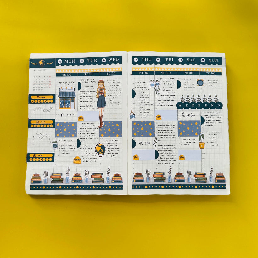 Book Shop | True Passion | Hobonichi Cousin Weekly Kit - hcwk028