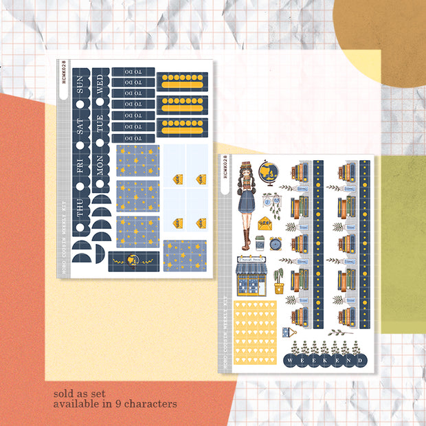 Book Shop | True Passion | Hobonichi Cousin Weekly Kit - hcwk028
