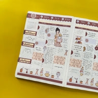 Pottery Shop | True Passion | Hobonichi Cousin Weekly Kit - hcwk029