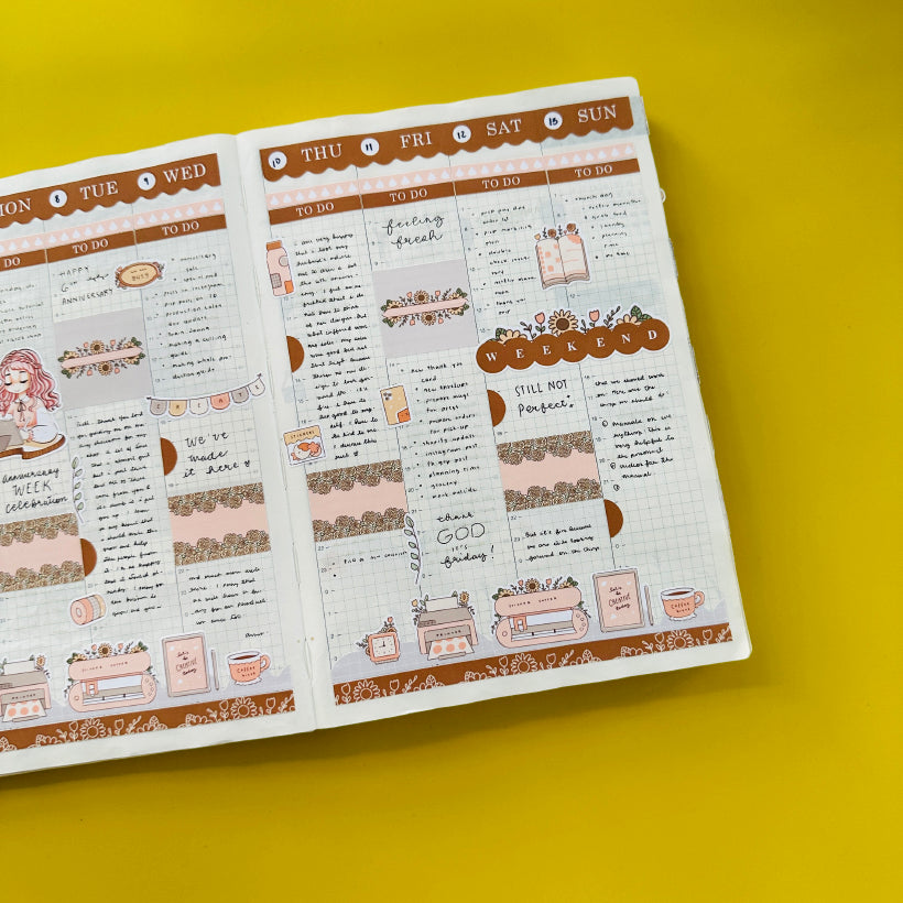Sticker Shop | True Passion |  Hobonichi Cousin Weekly Kit - hcwk030