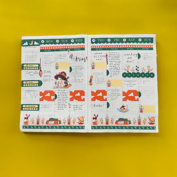 Enchanter | Enchanted | Hobonichi Cousin Weekly Kit - hcwk031