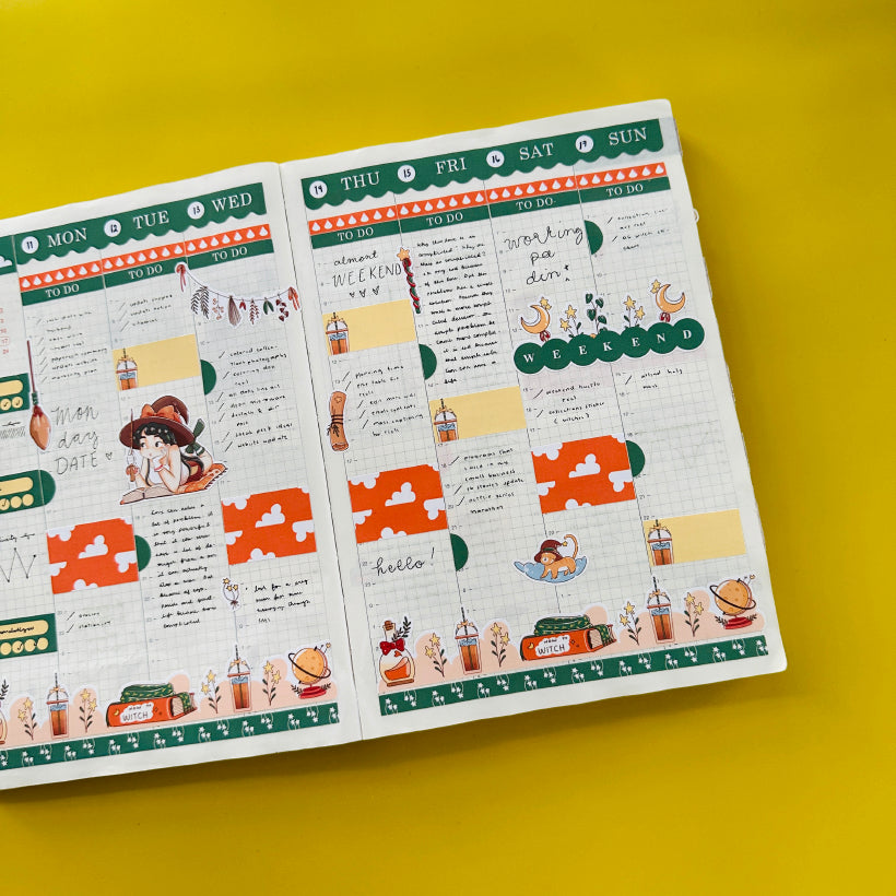 Enchanter | Enchanted | Hobonichi Cousin Weekly Kit - hcwk031