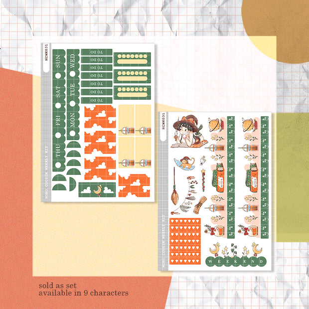 Enchanter | Enchanted | Hobonichi Cousin Weekly Kit - hcwk031