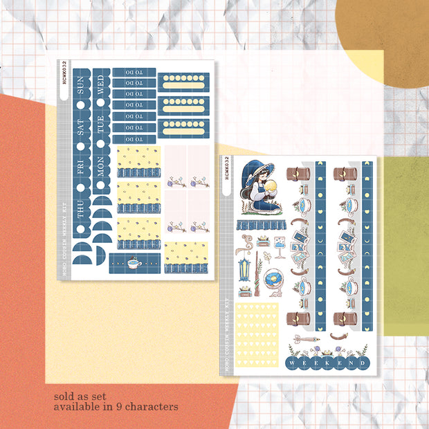 Lunar | Enchanted | Hobonichi Cousin Weekly Kit - hcwk032