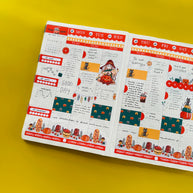 Pumpkin | Enchanted | Hobonichi Cousin Weekly Kit - hcwk033