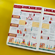 Busy | Joy to the Dolly World | Hobonichi Cousin Weekly Kit - hcwk037