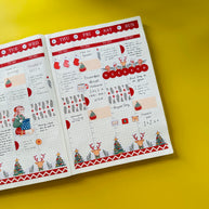 Lavish | Joy to the Dolly World | Hobonichi Cousin Weekly Kit - hcwk038