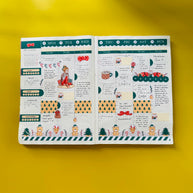 Blissful | Joy to the Dolly World | Hobonichi Cousin Weekly Kit - hcwk039