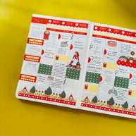 Cold | Joy to the Dolly World | Hobonichi Cousin Weekly Kit - hcwk040