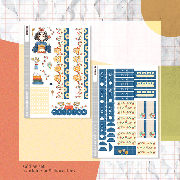 Abundant | Year of the Rising Dragon | Hobonichi Cousin Weekly Kit - hcwk048