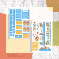 Travel Guy | Crush Confessions | Hobonichi Cousin Weekly Kit - hcwk054