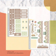 Office Guy | Crush Confessions | Hobonichi Cousin Weekly Kit - hcwk060