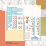 Peaceful | Spring Blossoming | Hobonichi Cousin Weekly Kit - hcwk068