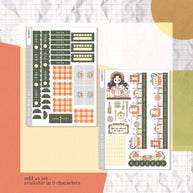 Tea Party | Alone Time | Hobonichi Cousin Weekly Kit - hcwk071