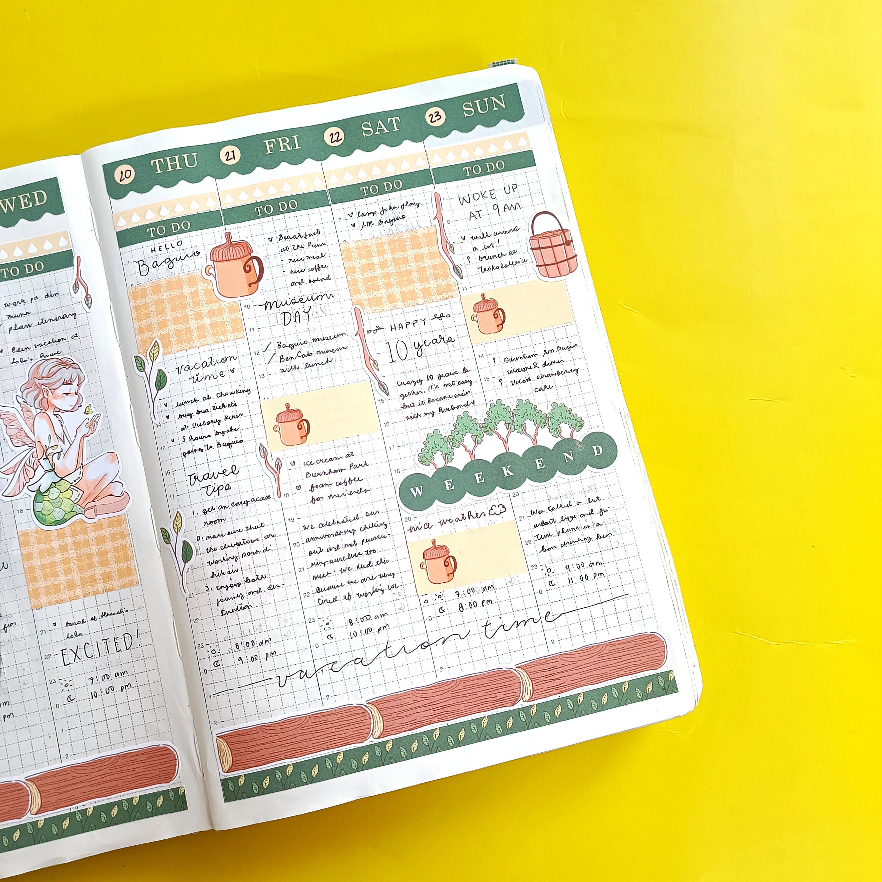 Mythical | Fairy Tales | Hobonichi Cousin Weekly Kit - hcwk082