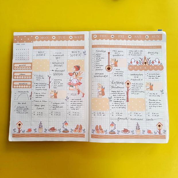 Surreal | Fairy Tales | Hobonichi Cousin Weekly Kit - hcwk083
