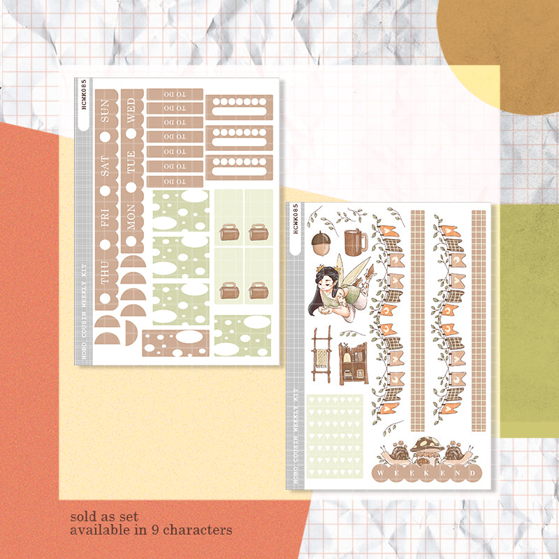 Enchanting | Fairy Tales | Hobonichi Cousin Weekly Kit - hcwk085