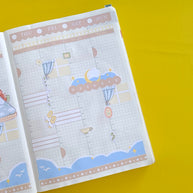Peaceful | Sweet Dreams | Hobonichi Cousin Weekly Kit - hcwk086