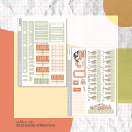 Placid | Sweet Dreams | Hobonichi Cousin Weekly Kit - hcwk090