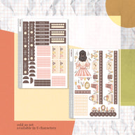 Prom | Crowning Glory | Hobonichi Cousin Weekly Kit - hcwk091