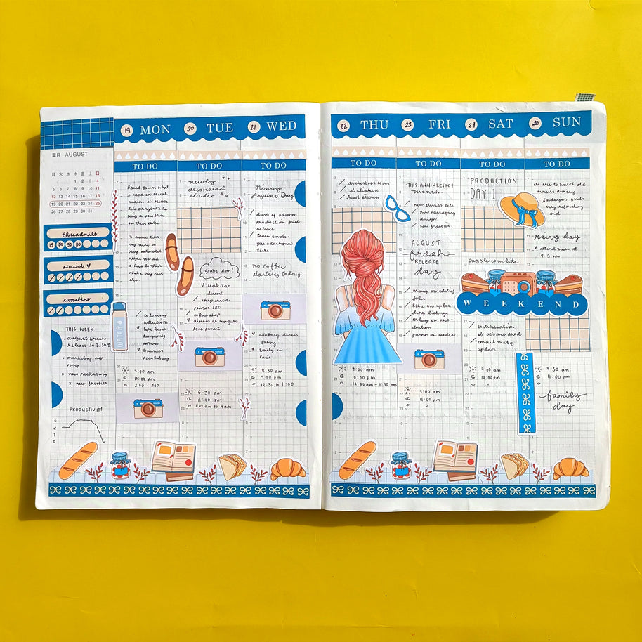 Picnic | Crowning Glory | Hobonichi Cousin Weekly Kit - hcwk092