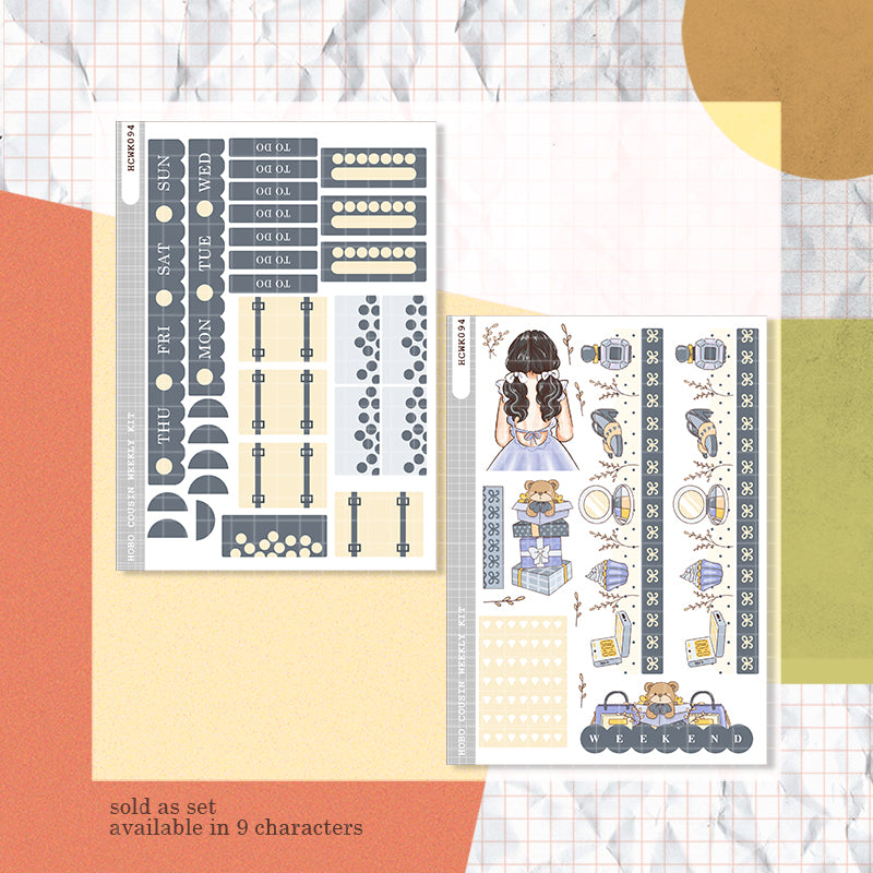 Shopping | Crowning Glory | Hobonichi Cousin Weekly Kit - hcwk094