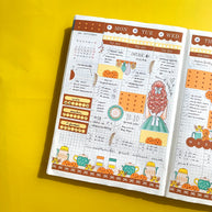 Kitchen | Crowning Glory | Hobonichi Cousin Weekly Kit - hcwk095