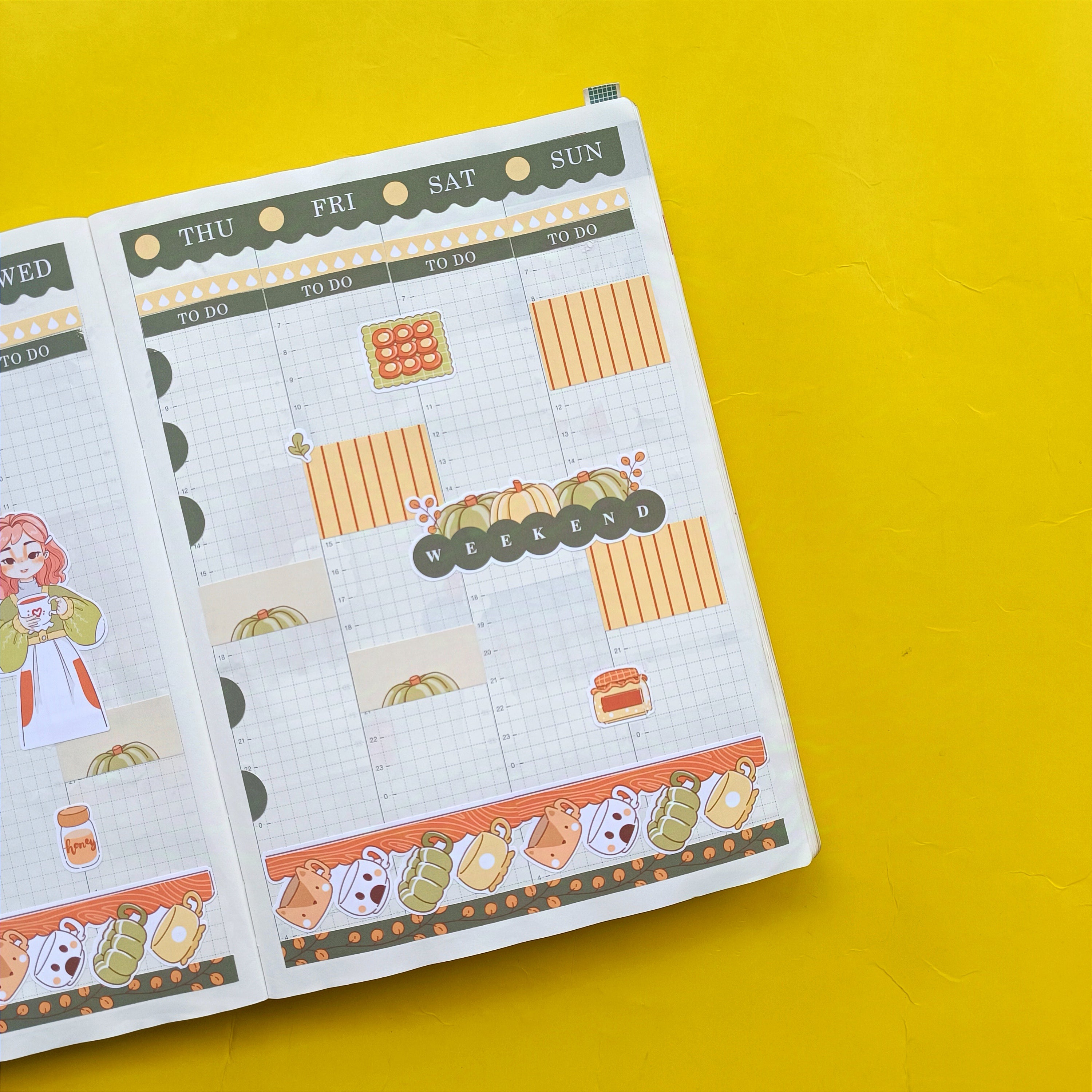 Home | Fabulous Fall | Hobonichi Cousin Weekly Kit - hcwk096