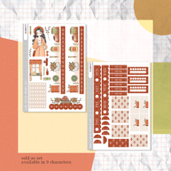 Date Night | Fabulous Fall | Hobonichi Cousin Weekly Kit - hcwk097