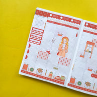 Date Night | Fabulous Fall | Hobonichi Cousin Weekly Kit - hcwk097