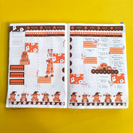 Bear | Fluffy Tails | Hobonichi Cousin Weekly Kit - hcwk102