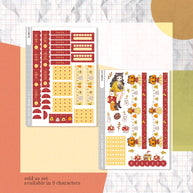 Cat | Fluffy Tails | Hobonichi Cousin Weekly Kit - hcwk105