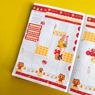 Cat | Fluffy Tails | Hobonichi Cousin Weekly Kit - hcwk105