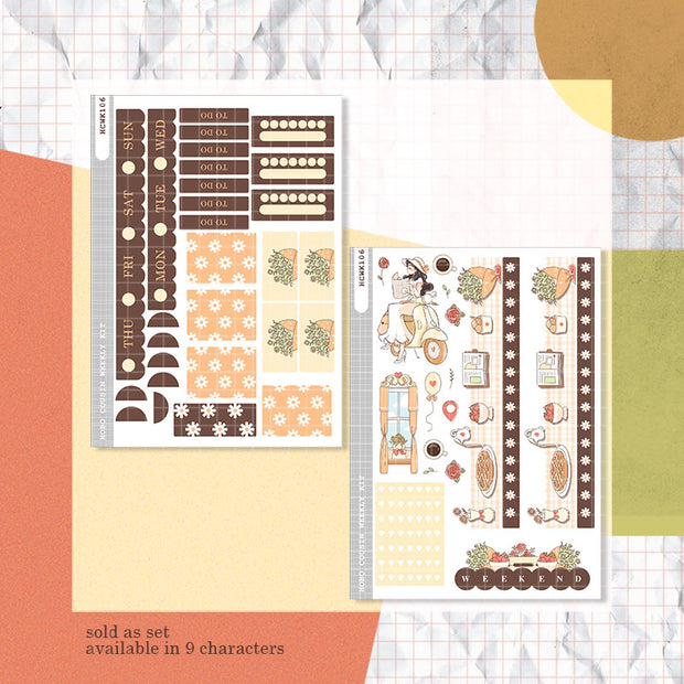 Roadtrip | Wanderlust | Hobonichi Cousin Weekly Kit - hcwk106