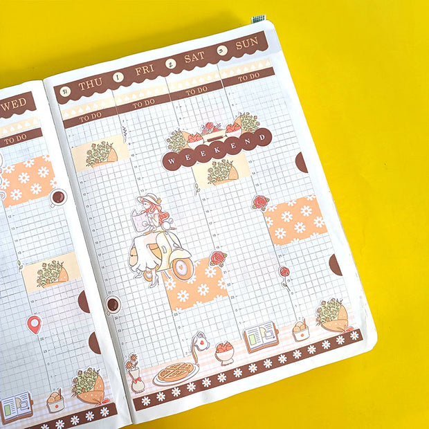 Roadtrip | Wanderlust | Hobonichi Cousin Weekly Kit - hcwk106