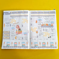 Solo | Wanderlust | Hobonichi Cousin Weekly Kit - hcwk107