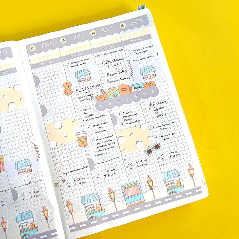 Solo | Wanderlust | Hobonichi Cousin Weekly Kit - hcwk107