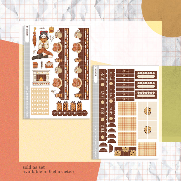 Festive | Winter Solstice | Hobonichi Cousin Weekly Kit - hcwk111