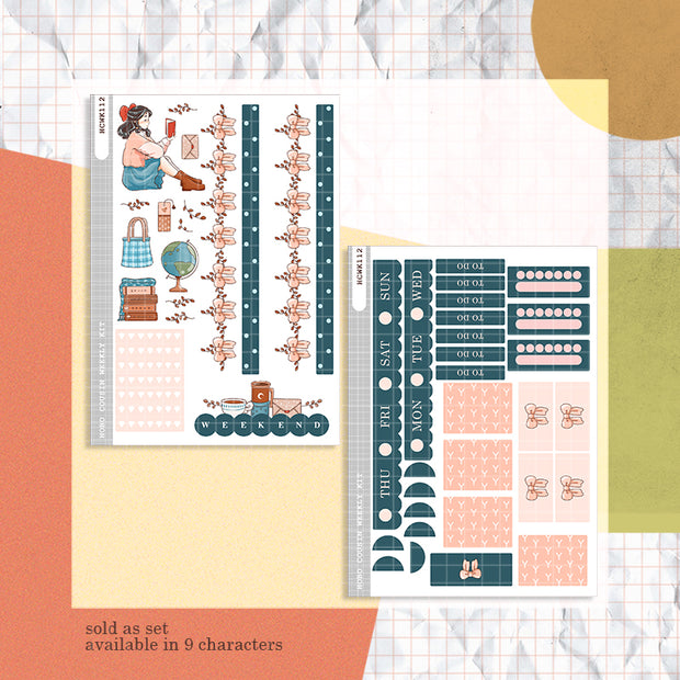 Winter | Winter Solstice | Hobonichi Cousin Weekly Kit - hcwk112