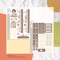 Cafe | Planner Girl | Hobonichi Cousin Weekly Kit - hcwk119
