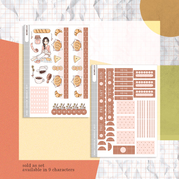 Picnic | Planner Girl | Hobonichi Cousin Weekly Kit - hcwk122