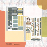 Readaholic | Reclaiming My Radiance | Hobonichi Cousin Weekly Kit - hcwk124