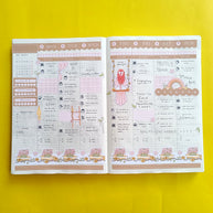 Flora | Reclaiming My Radiance | Hobonichi Cousin Weekly Kit - hcwk125