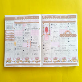 Flora | Reclaiming My Radiance | Hobonichi Cousin Weekly Kit - hcwk125