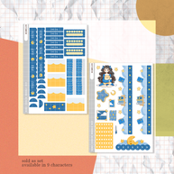 Azul | Midnight Dreamcatcher | Hobonichi Cousin Weekly Kit - hcwk128