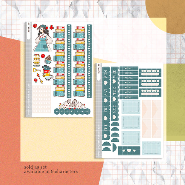 Sophia | Victorian Muses | Hobonichi Cousin Weekly Kit - hcwk135