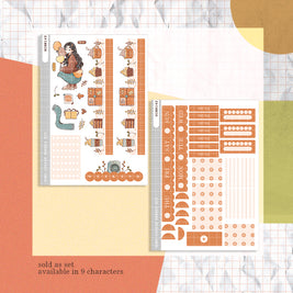 Fulfilled | Cozy Harvest | Hobonichi Cousin Weekly Kit - hcwk142